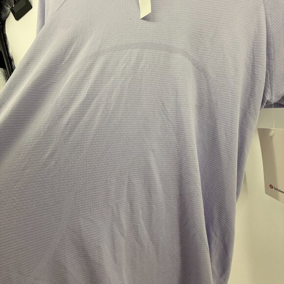 Lululemon Swiftly Tech Short Sleeve 2.0 Crew Size 14 NWT Purple Athletic Workout - Picture 6 of 12